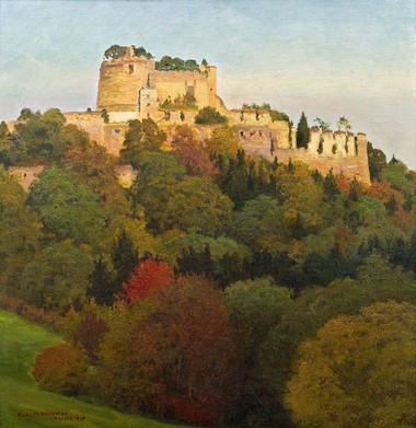 Картина "Старый замок"